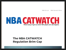 Tablet Screenshot of nbacatwatch.com